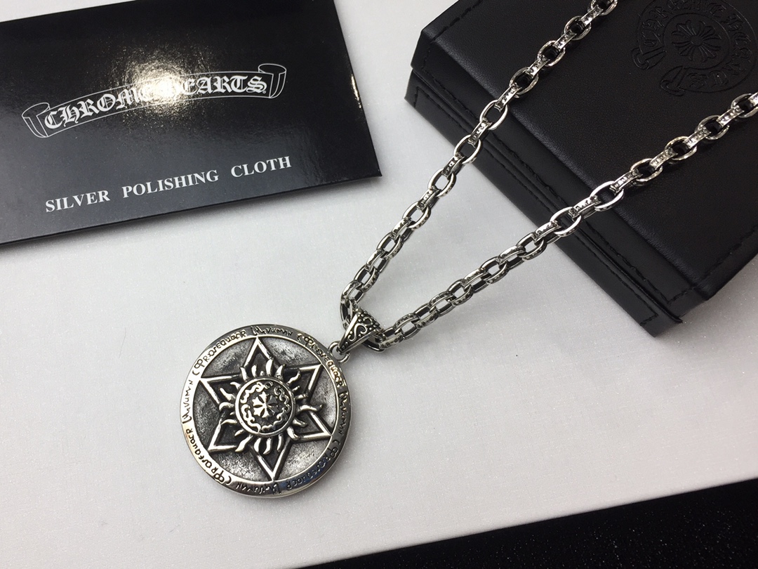 【CHROME HEARTS】ネックレス、新しいネックレス万能シンプルファッションオーナメント  241014