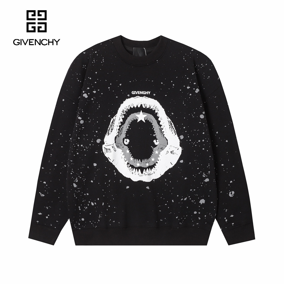 【GIVENCHY  公式旗艦店】ジバンシー 丸首の衛衣 スウェットご好評に付き再入荷 240809