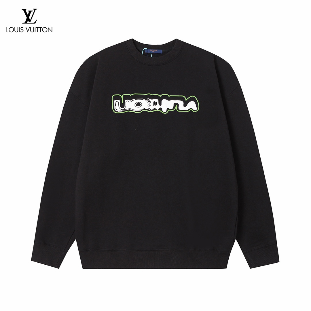 【LOUIS VUITTON  公式旗艦店】ルイヴィトン 丸首の衛衣 スウェット ご好評に付き再入荷 240808