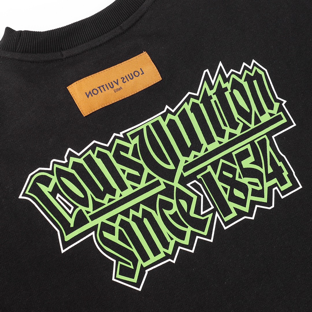 【LOUIS VUITTON  公式旗艦店】ルイヴィトン 丸首の衛衣 スウェット ご好評に付き再入荷 240808