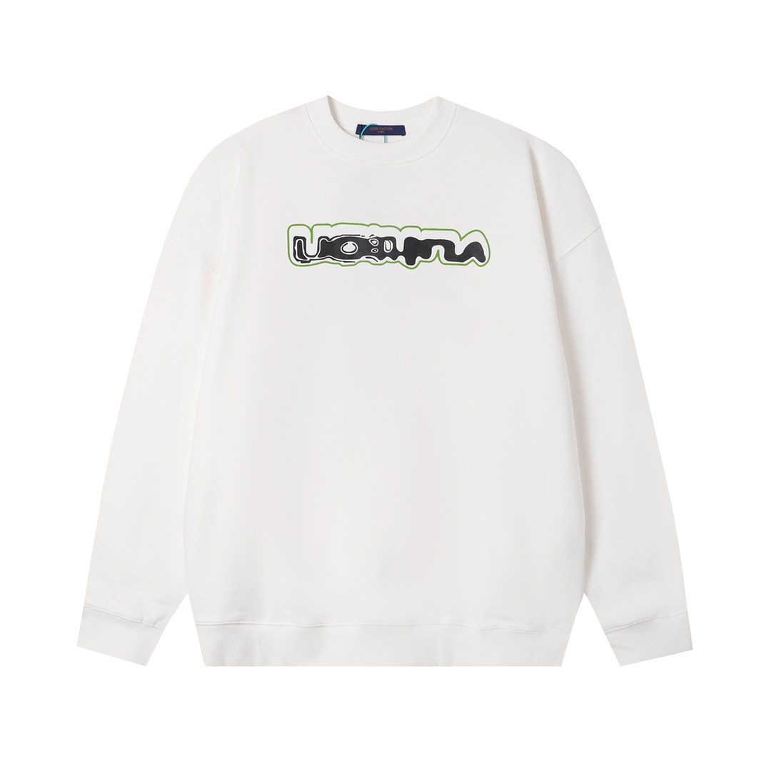 【LOUIS VUITTON  公式旗艦店】ルイヴィトン 丸首の衛衣 スウェット ご好評に付き再入荷 240808