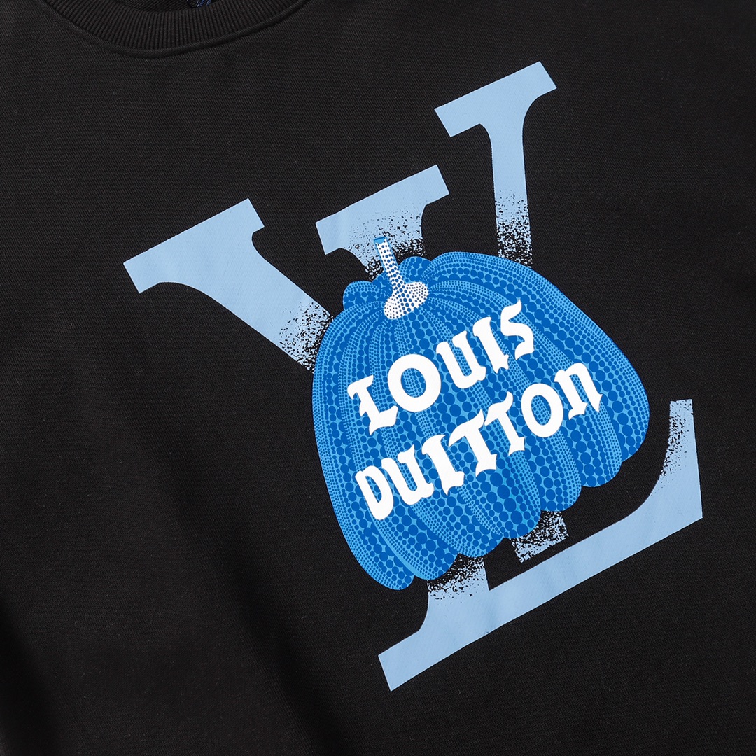 【LOUIS VUITTON  公式旗艦店】ルイヴィトン 丸首の衛衣 スウェット ご好評に付き再入荷 240808