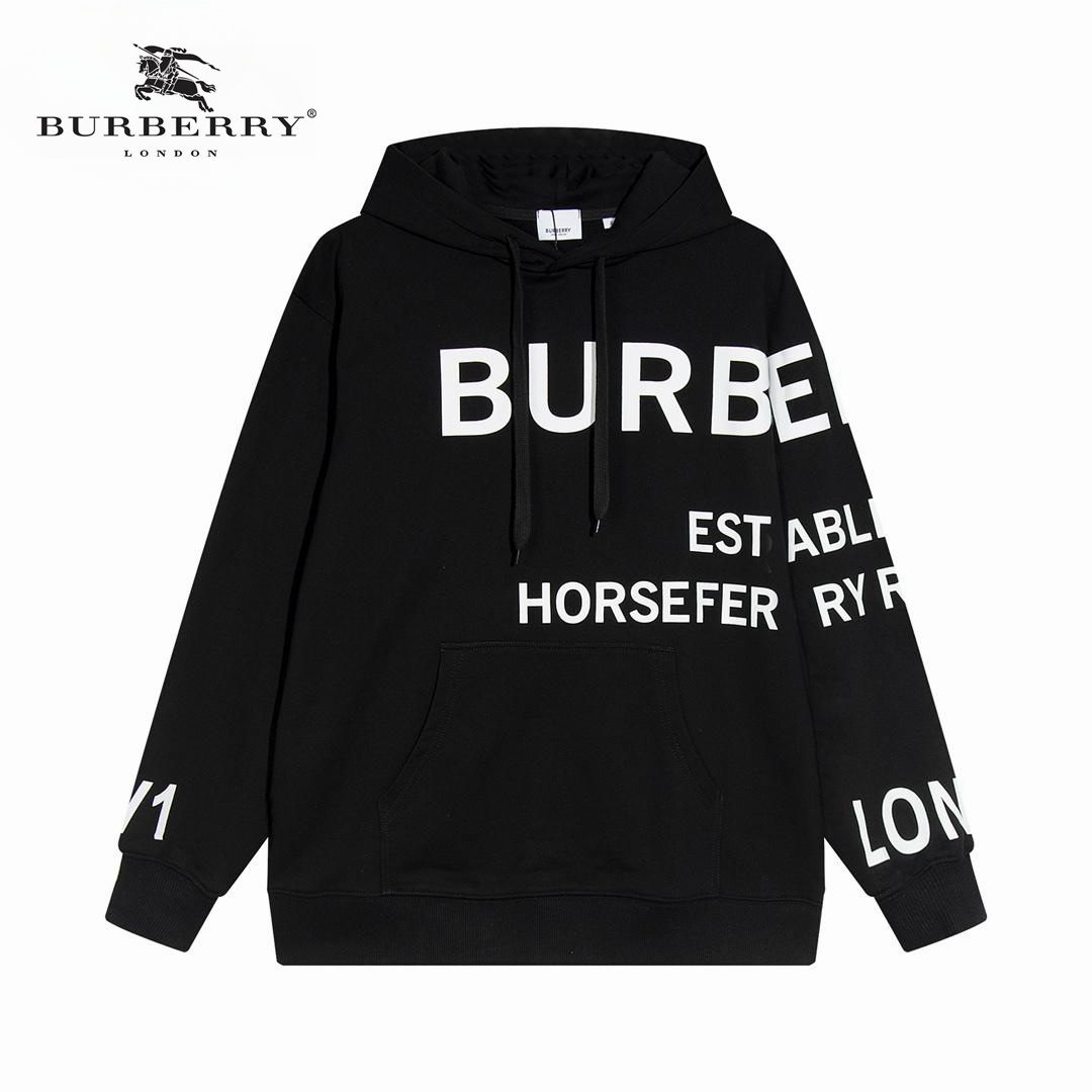 【BURBERRY 公式旗艦店】バーバリー  丸首の衛衣 スウェット ご好評に付き再入荷！
