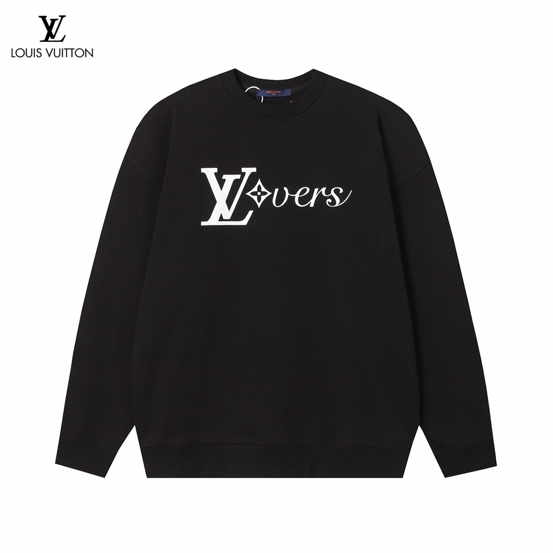 【LOUIS VUITTON  公式旗艦店】ルイヴィトン 丸首の衛衣 スウェット ご好評に付き再入荷 240808