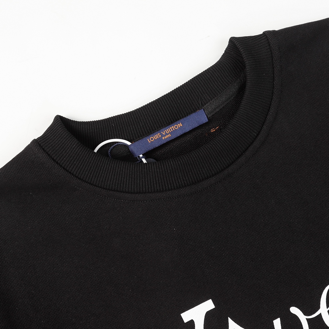 【LOUIS VUITTON  公式旗艦店】ルイヴィトン 丸首の衛衣 スウェット ご好評に付き再入荷 240808