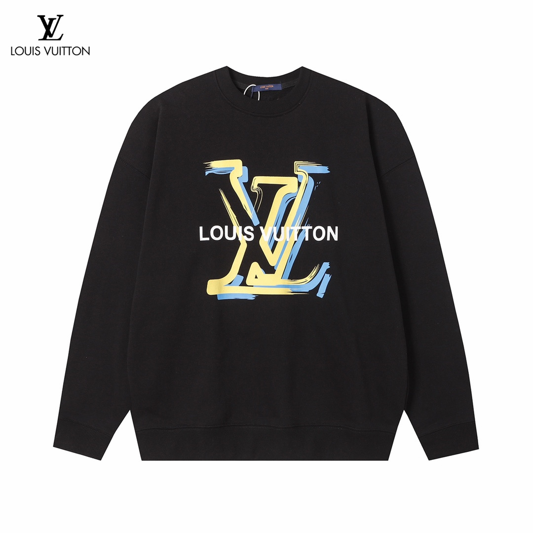 【LOUIS VUITTON  公式旗艦店】ルイヴィトン 丸首の衛衣 スウェット ご好評に付き再入荷 240808
