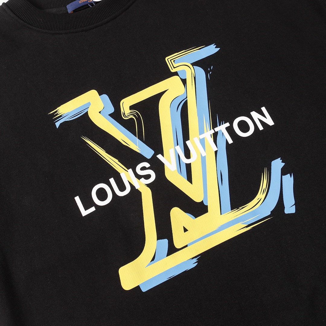 【LOUIS VUITTON  公式旗艦店】ルイヴィトン 丸首の衛衣 スウェット ご好評に付き再入荷 240808