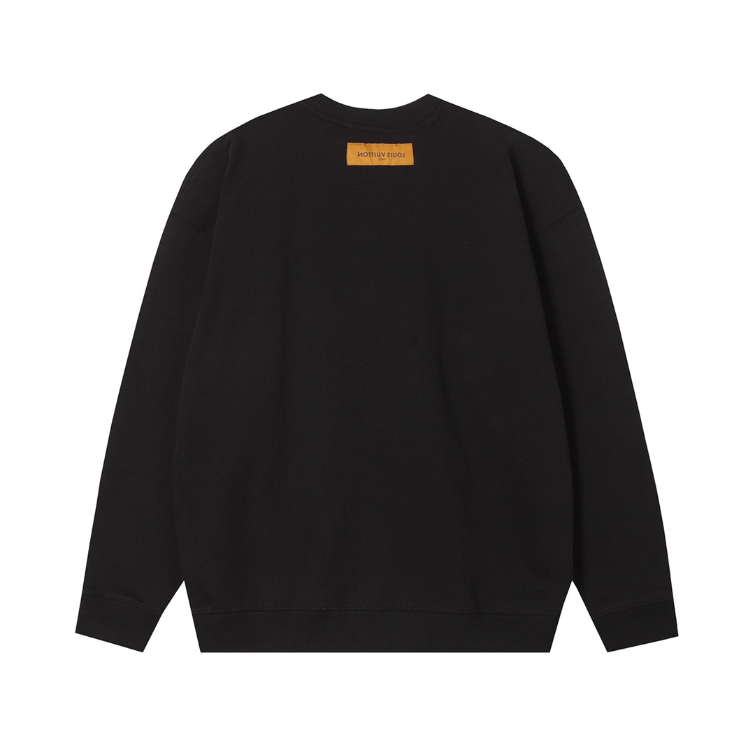 【LOUIS VUITTON  公式旗艦店】ルイヴィトン 丸首の衛衣 スウェット ご好評に付き再入荷 240808