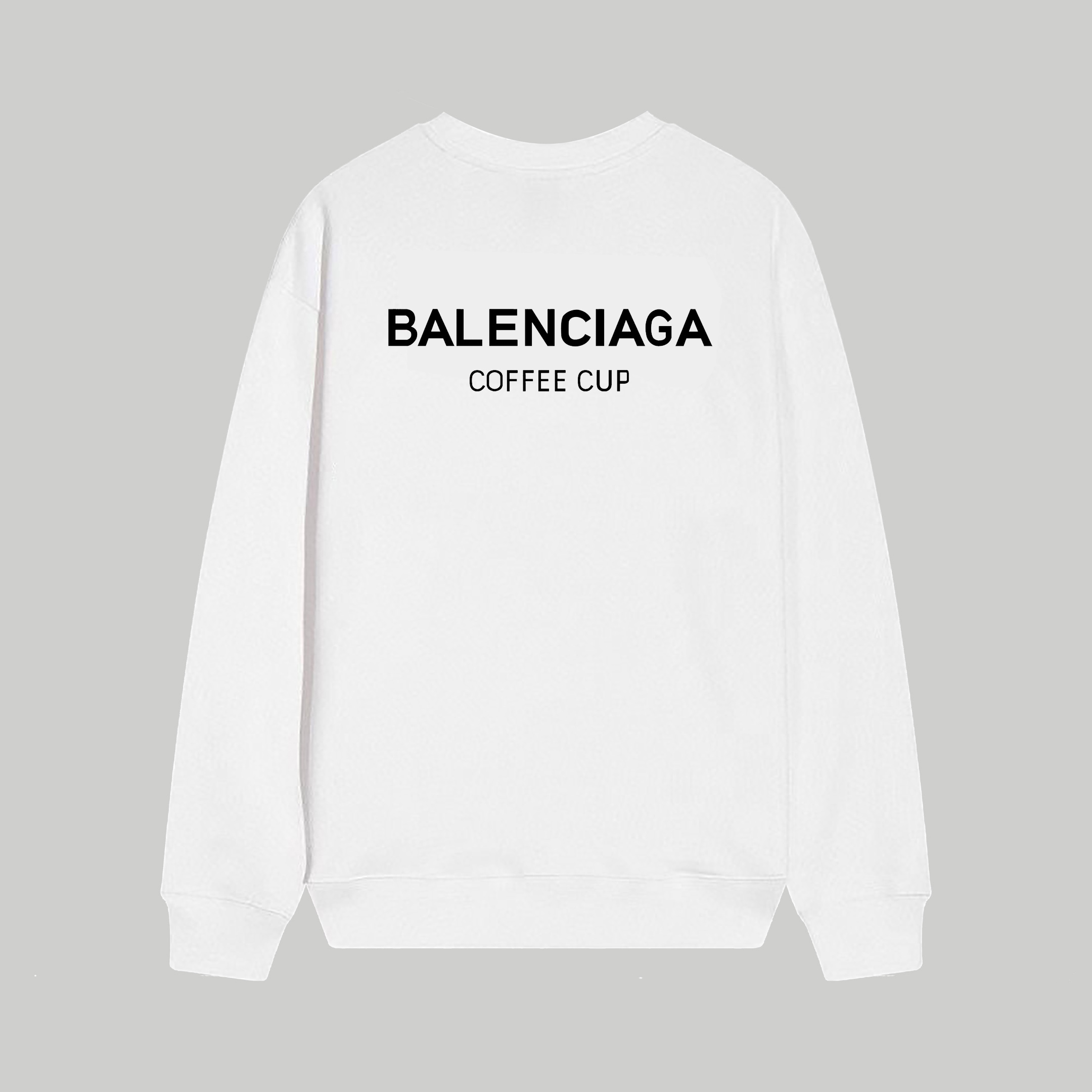 【BALENCIAGA 公式旗艦店】バレンシアガ 丸首の衛衣 スウェット ご好評に付き再入荷 240809