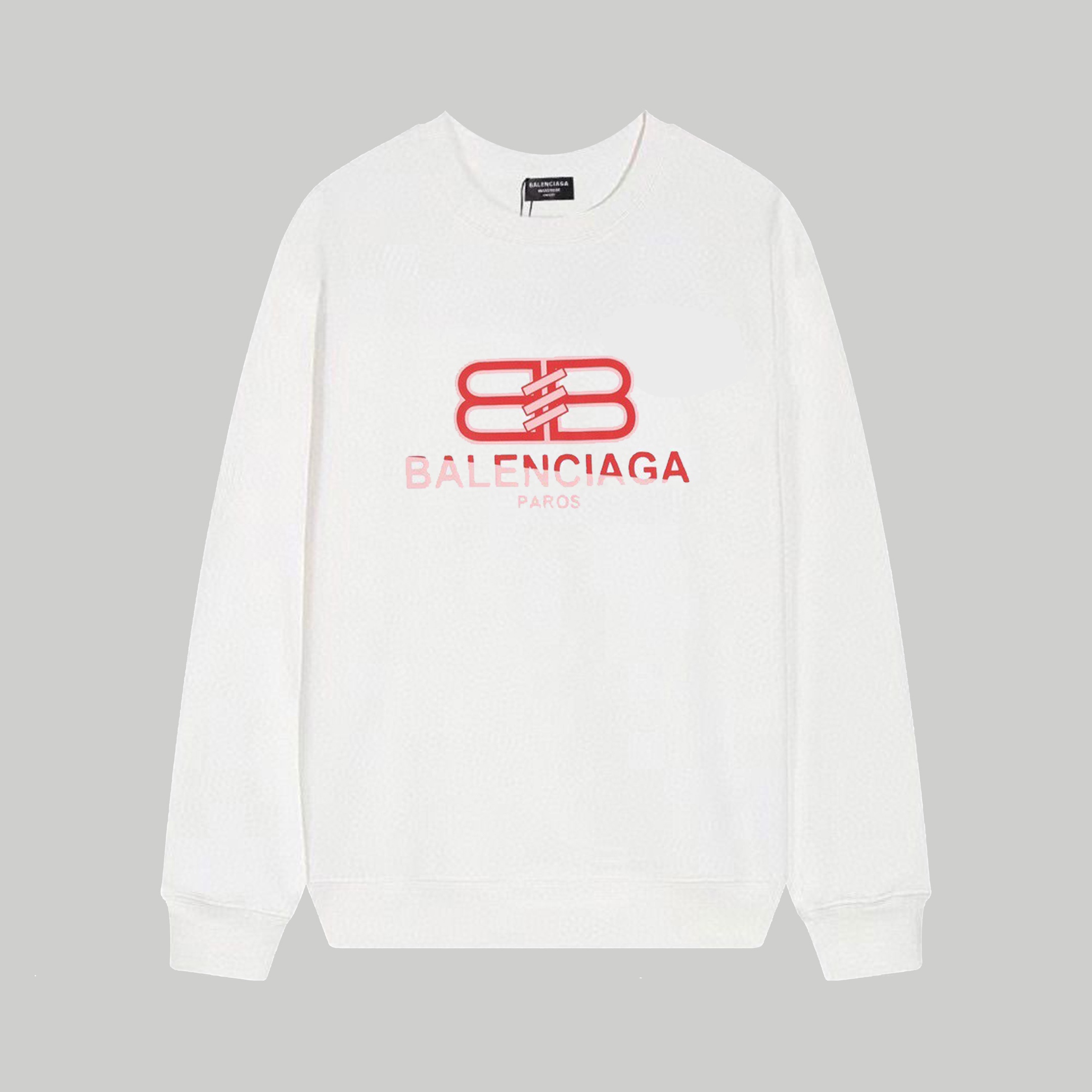 【BALENCIAGA 公式旗艦店】バレンシアガ 丸首の衛衣 スウェット ご好評に付き再入荷 240809