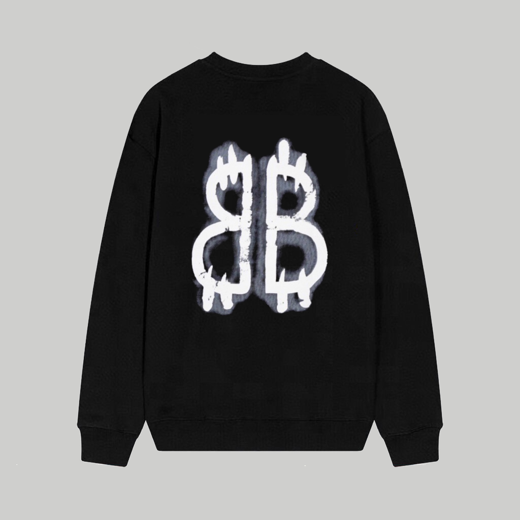 【BALENCIAGA 公式旗艦店】バレンシアガ 丸首の衛衣 スウェット ご好評に付き再入荷 240809