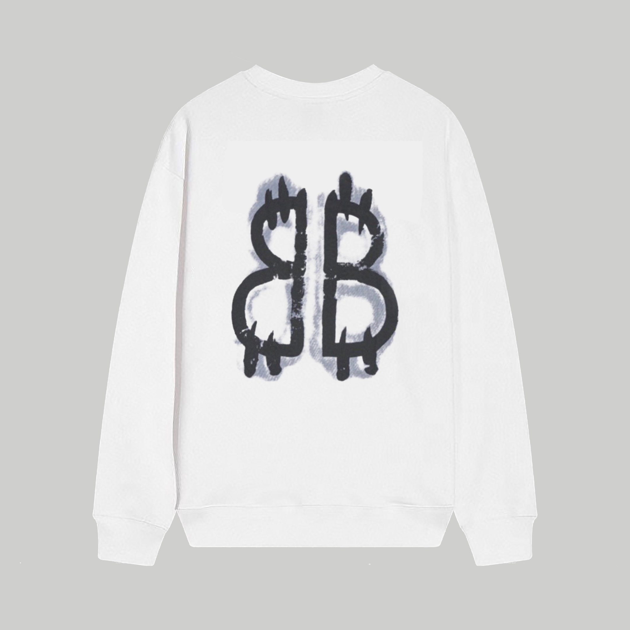 【BALENCIAGA 公式旗艦店】バレンシアガ 丸首の衛衣 スウェット ご好評に付き再入荷 240809