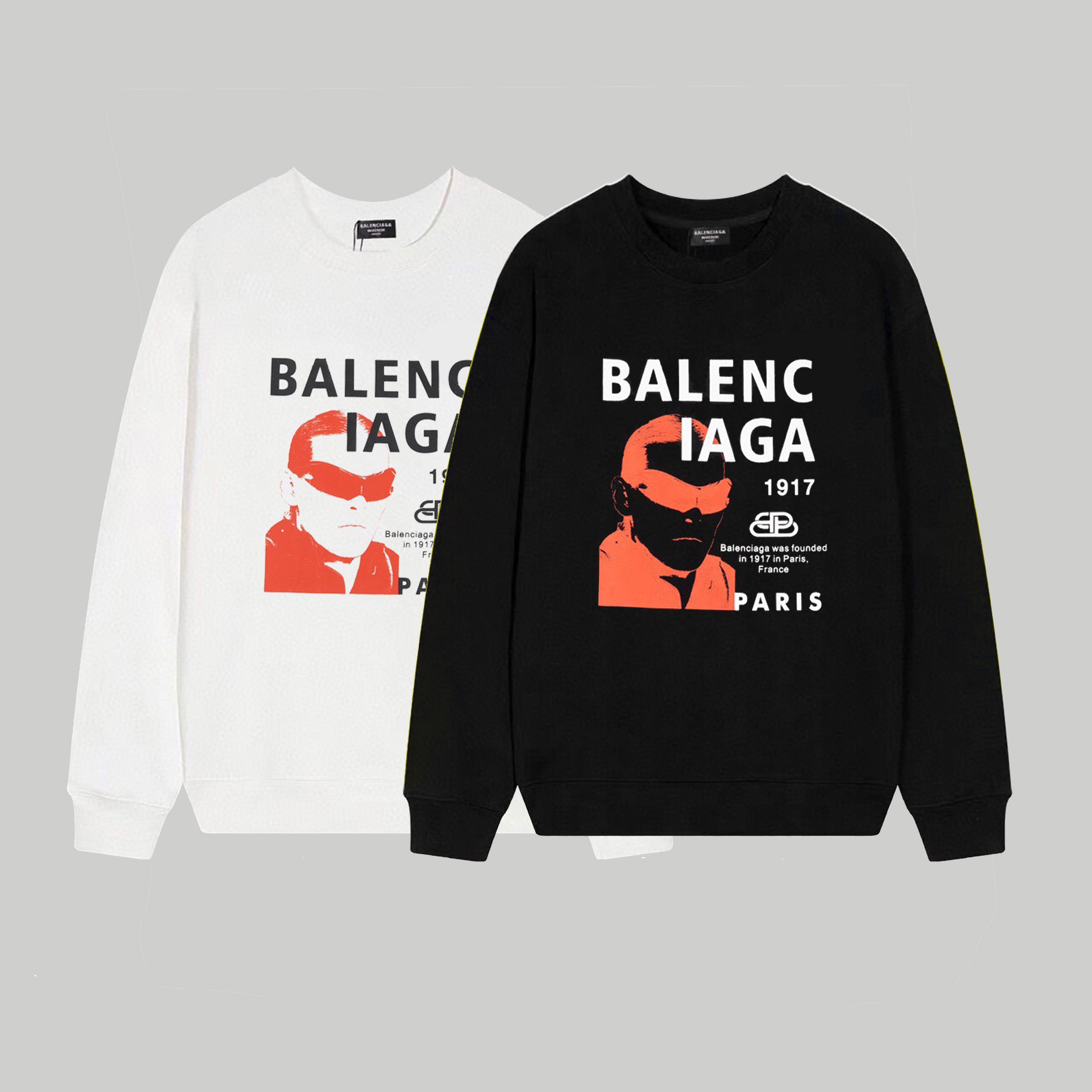 【BALENCIAGA 公式旗艦店】バレンシアガ 丸首の衛衣 スウェット ご好評に付き再入荷 240809