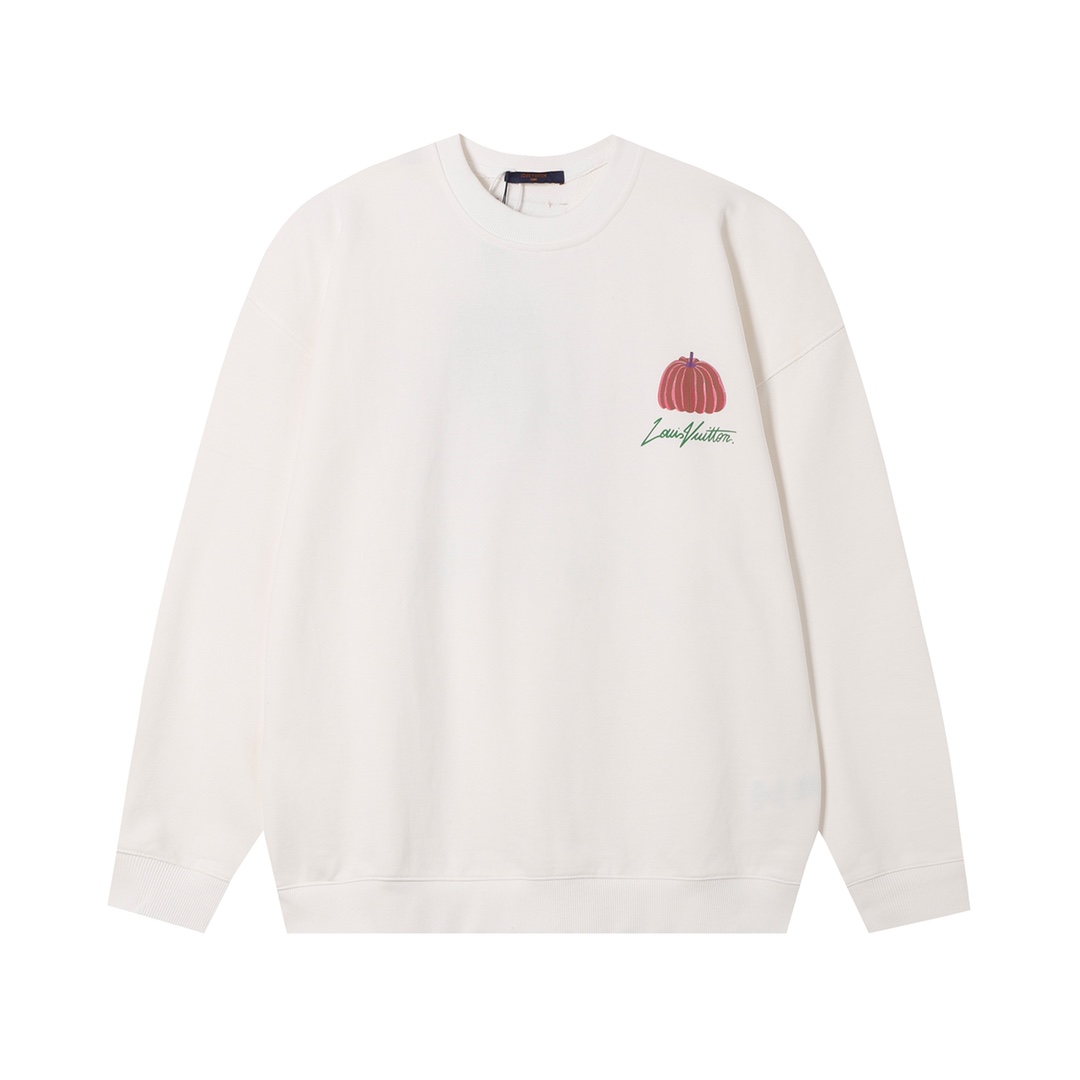 【LOUIS VUITTON  公式旗艦店】ルイヴィトン 丸首の衛衣 スウェット ご好評に付き再入荷 240808