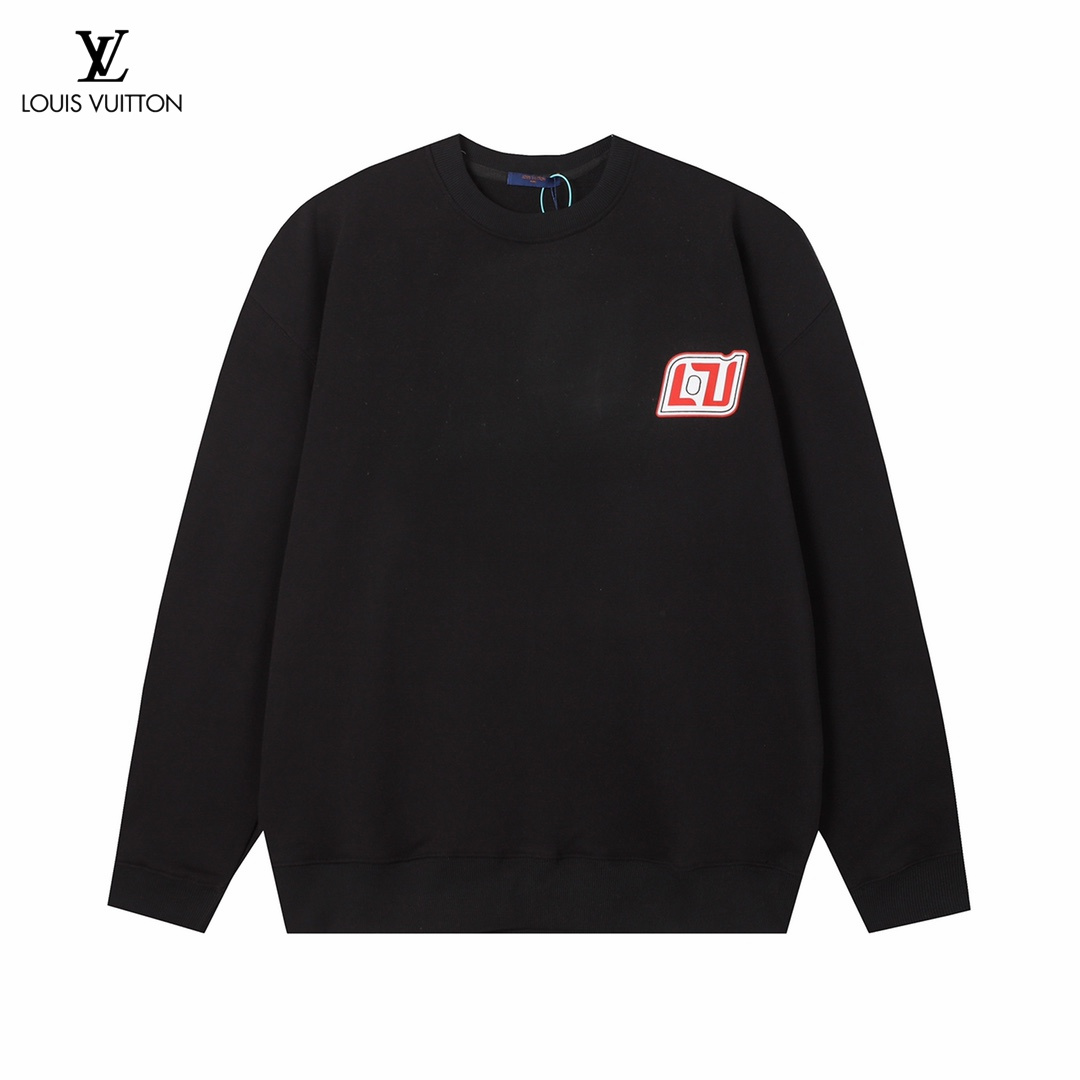 【LOUIS VUITTON  公式旗艦店】ルイヴィトン 丸首の衛衣 スウェット ご好評に付き再入荷 240808