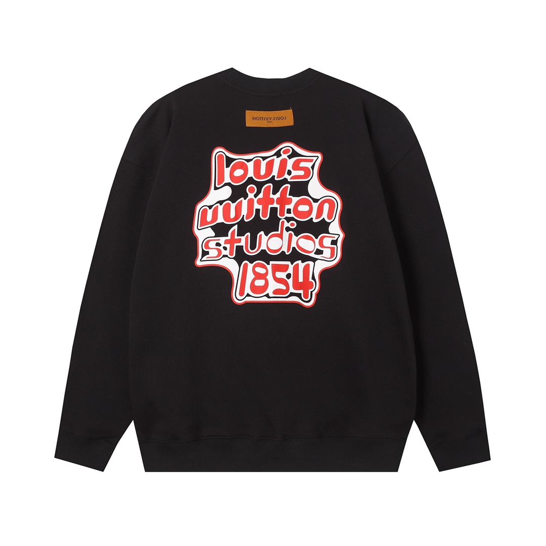 【LOUIS VUITTON  公式旗艦店】ルイヴィトン 丸首の衛衣 スウェット ご好評に付き再入荷 240808