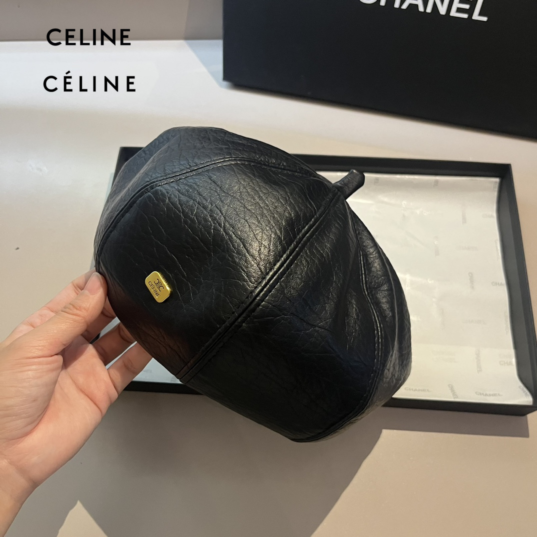 (CELINE)  セリーヌ ベレー帽