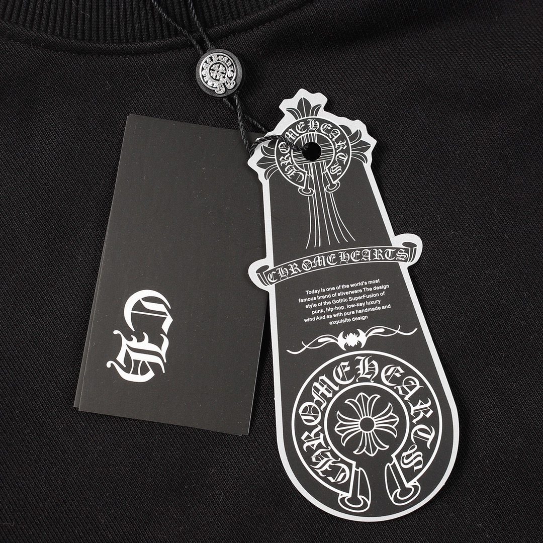 【CHROME HEARTS 公式旗艦店】クロムハーツ  丸首の衛衣  スウェットご好評に付き再入荷 240809