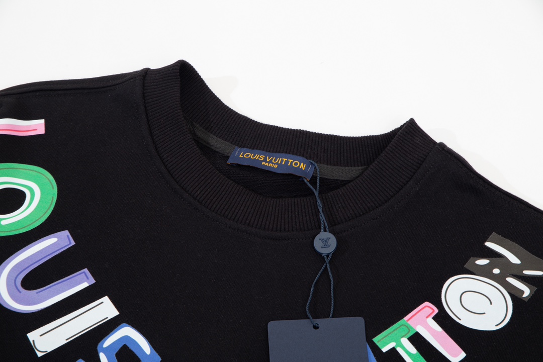 【LOUIS VUITTON  公式旗艦店】ルイヴィトン  丸首の衛衣 スウェットご好評に付き再入荷！
