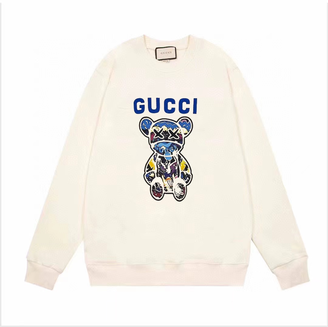 【GUCCI  公式旗艦店】グッチ 丸首の衛衣 スウェットご好評に付き再入荷 240828