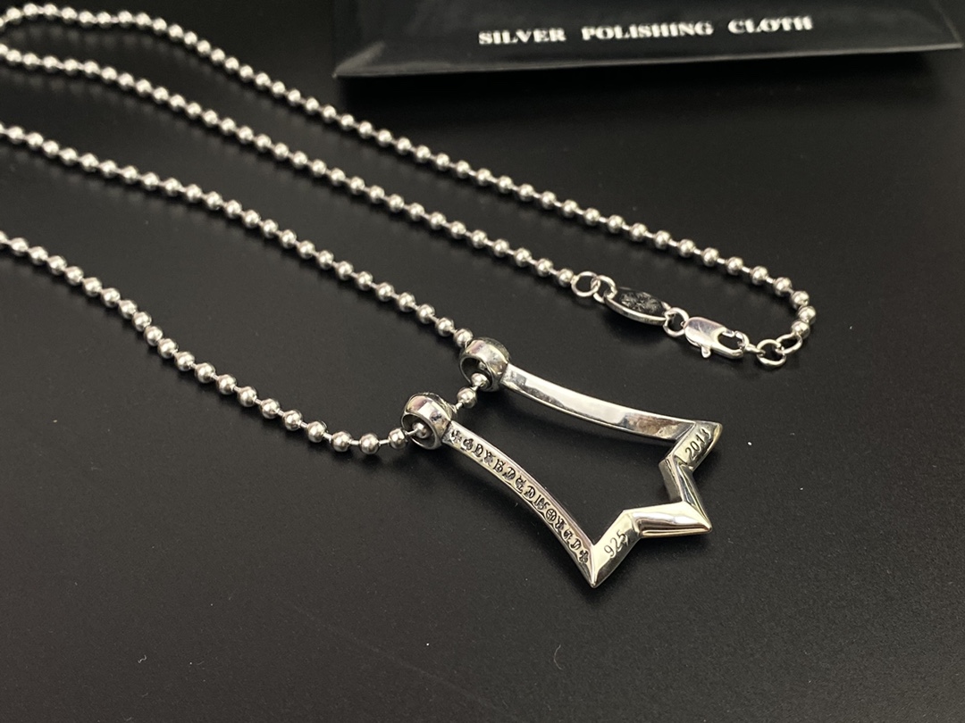 【CHROME HEARTS】ネックレス、新しいネックレス万能シンプルファッションオーナメント240812
