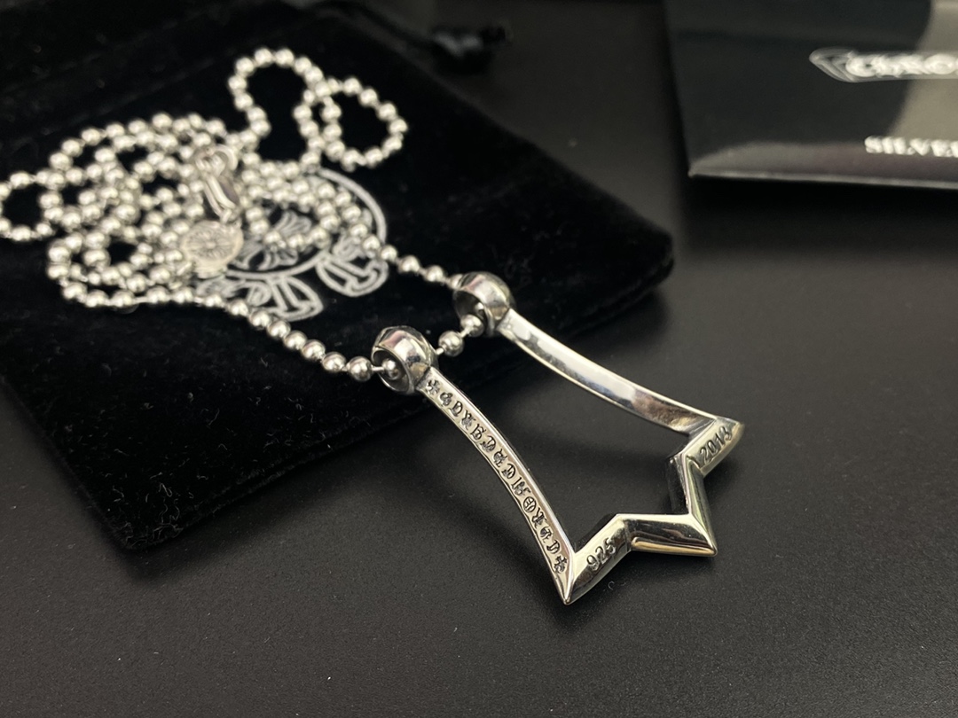 【CHROME HEARTS】ネックレス、新しいネックレス万能シンプルファッションオーナメント240812