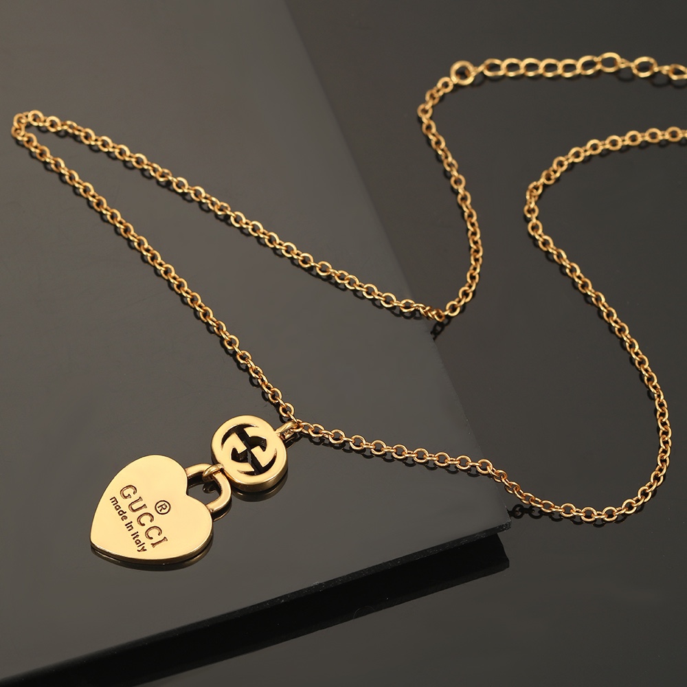 【 GUCCI】ネックレス、新しいネックレス万能シンプルファッションオーナメント