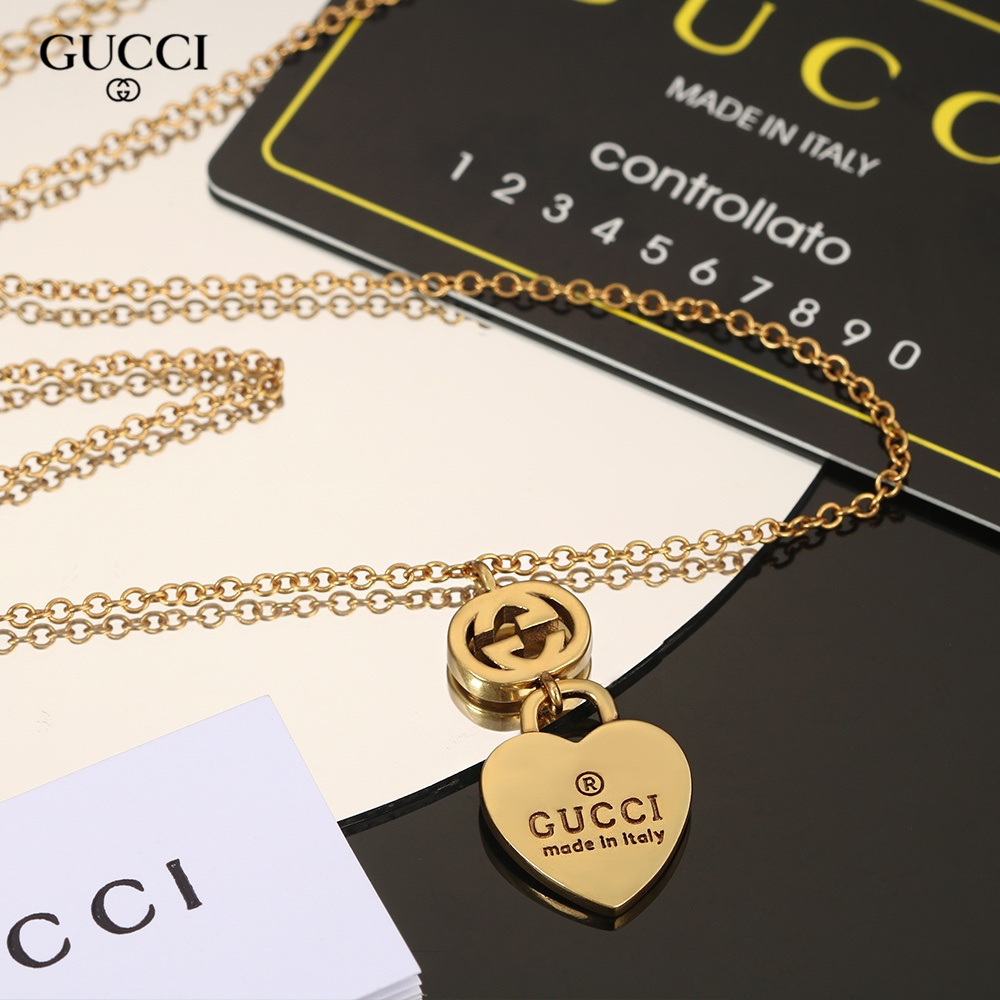【 GUCCI】ネックレス、新しいネックレス万能シンプルファッションオーナメント