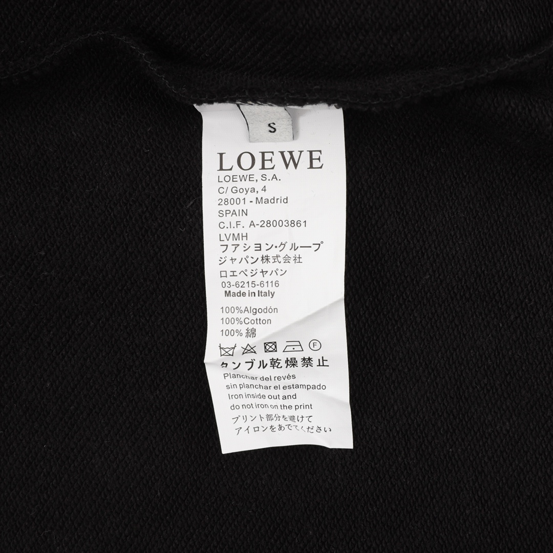 【LOEWE 公式旗艦店】 ロエベ 丸首の衛衣 スウェット ご好評に付き再入荷！