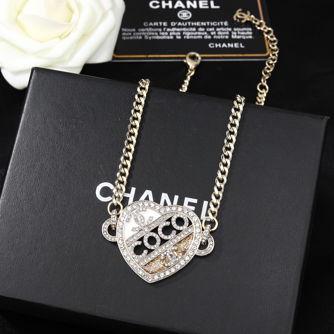 【CHANEL】ネックレス、新しいネックレス万能シンプルファッションオーナメント
