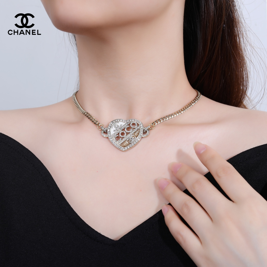 【CHANEL】ネックレス、新しいネックレス万能シンプルファッションオーナメント