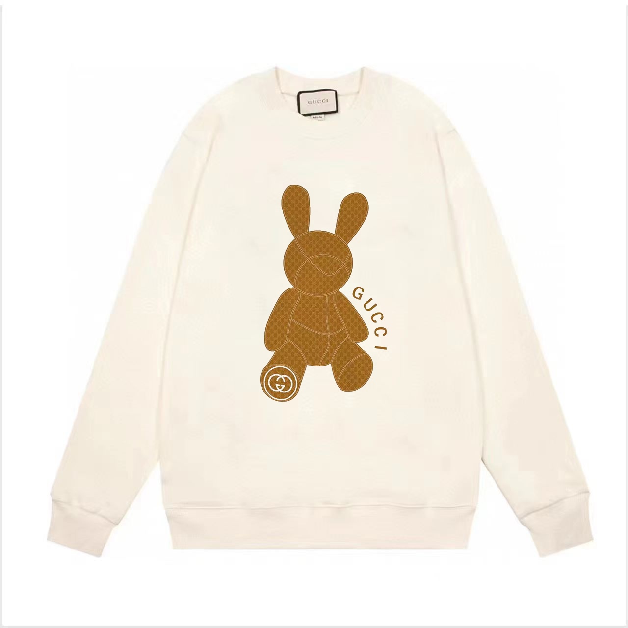 【GUCCI  公式旗艦店】グッチ 丸首の衛衣 スウェットご好評に付き再入荷 240828