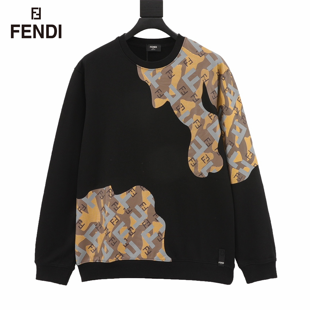 【FENDI  公式旗艦店】フェンディ丸首の衛衣 スウェット ご好評に付き再入荷！