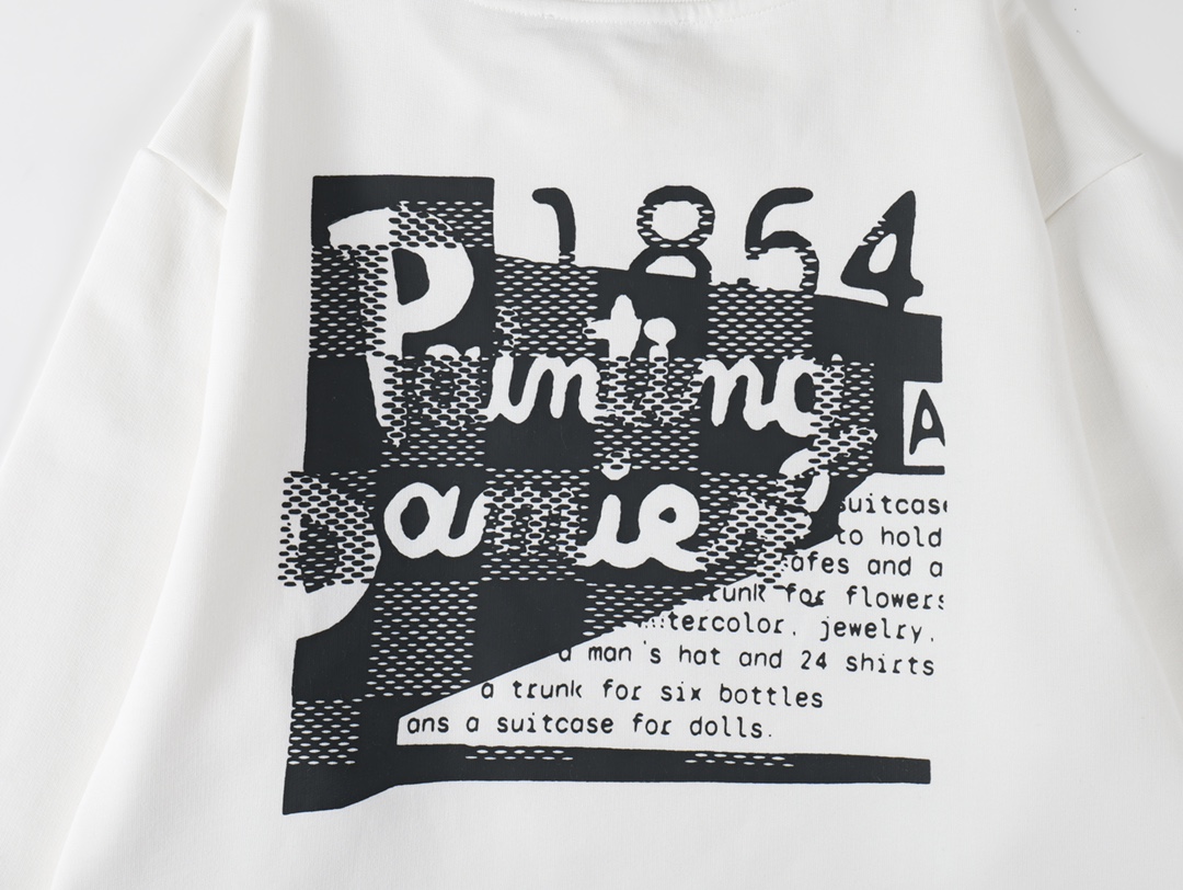 【LOUIS VUITTON  公式旗艦店】ルイヴィトン 丸首の衛衣 スウェットご好評に付き再入荷！