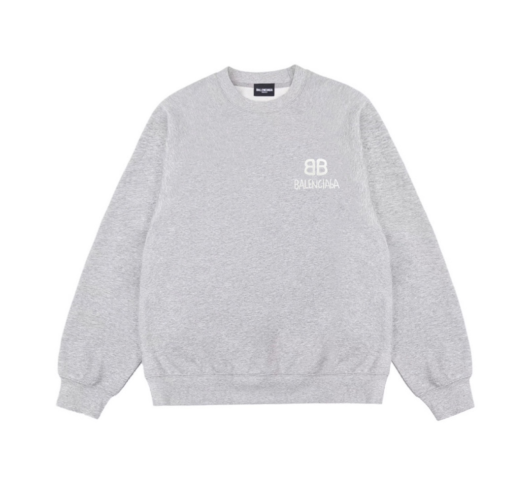 【BALENCIAGA  公式旗艦店】バレンシアガ  丸首の衛衣 スウェットご好評に付き再入荷！