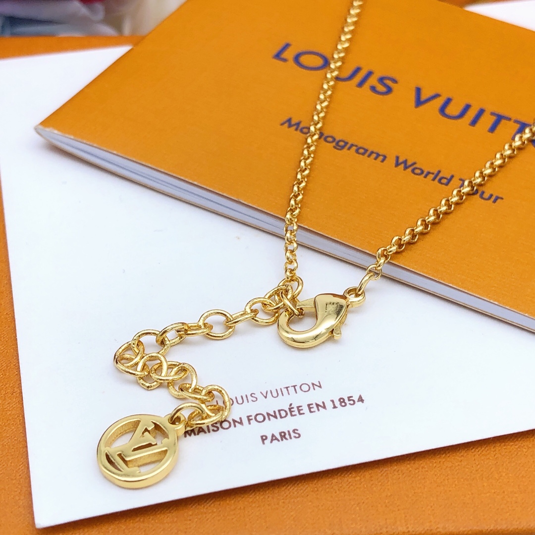 【LOUIS VUITTON】ネックレス、新しいネックレス万能シンプルファッションオーナメント