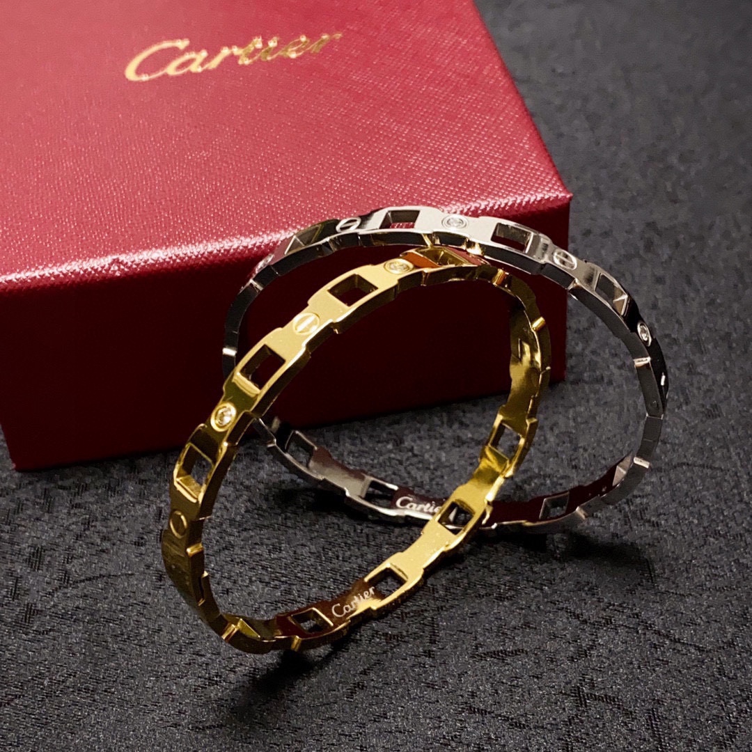 【CARTIER】ブレスレット、ファッションシンプルなスタイル
