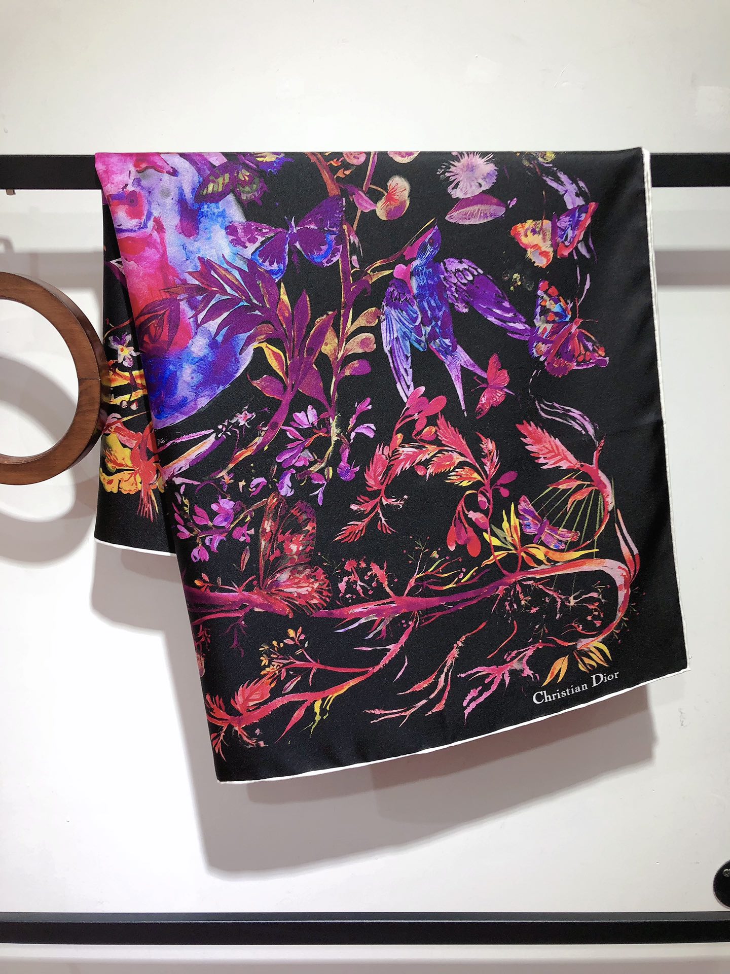 【DIOR  ディオール 】スカーフ90*90cm