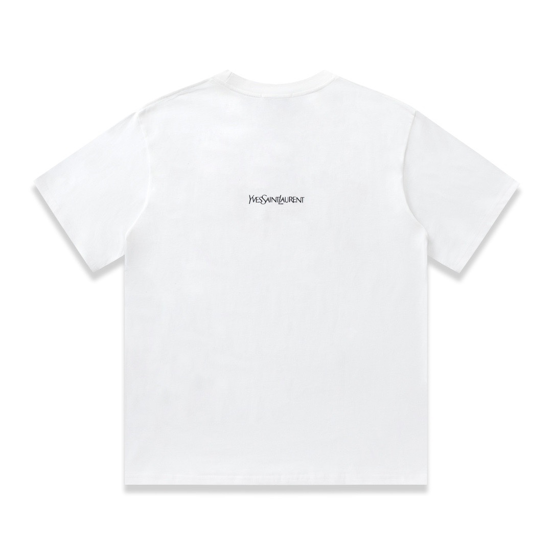 【YSL SAINT LAURENT 公式旗艦店】サンローラン Tシャツ ご好評に付き再入荷！