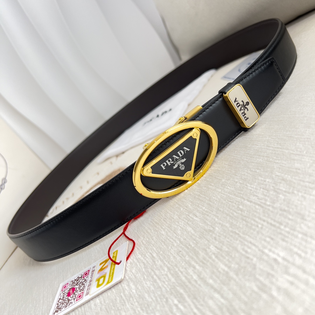 【PRADA】(プラダ) 3.5cmベルト メンズ 240904