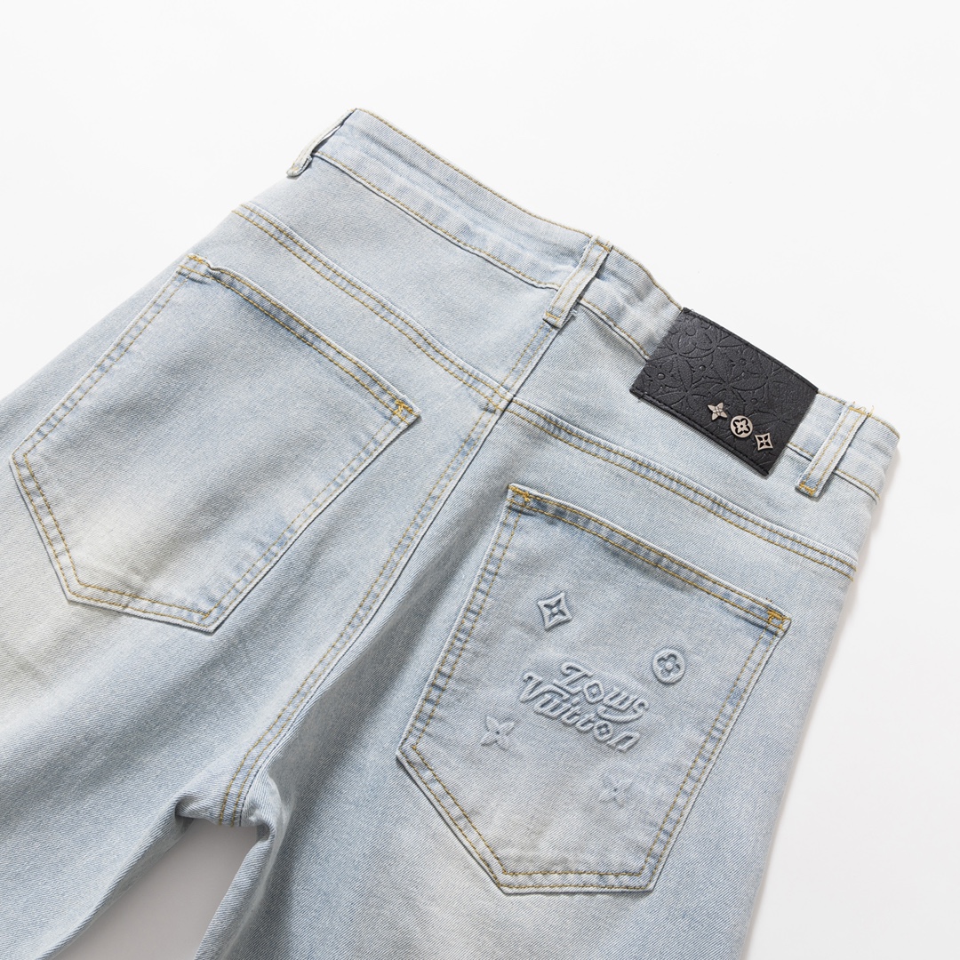 【LOUIS VUITTON  公式旗艦店】ルイヴィトン  ジーパン  ご好評に付き再入荷  240830