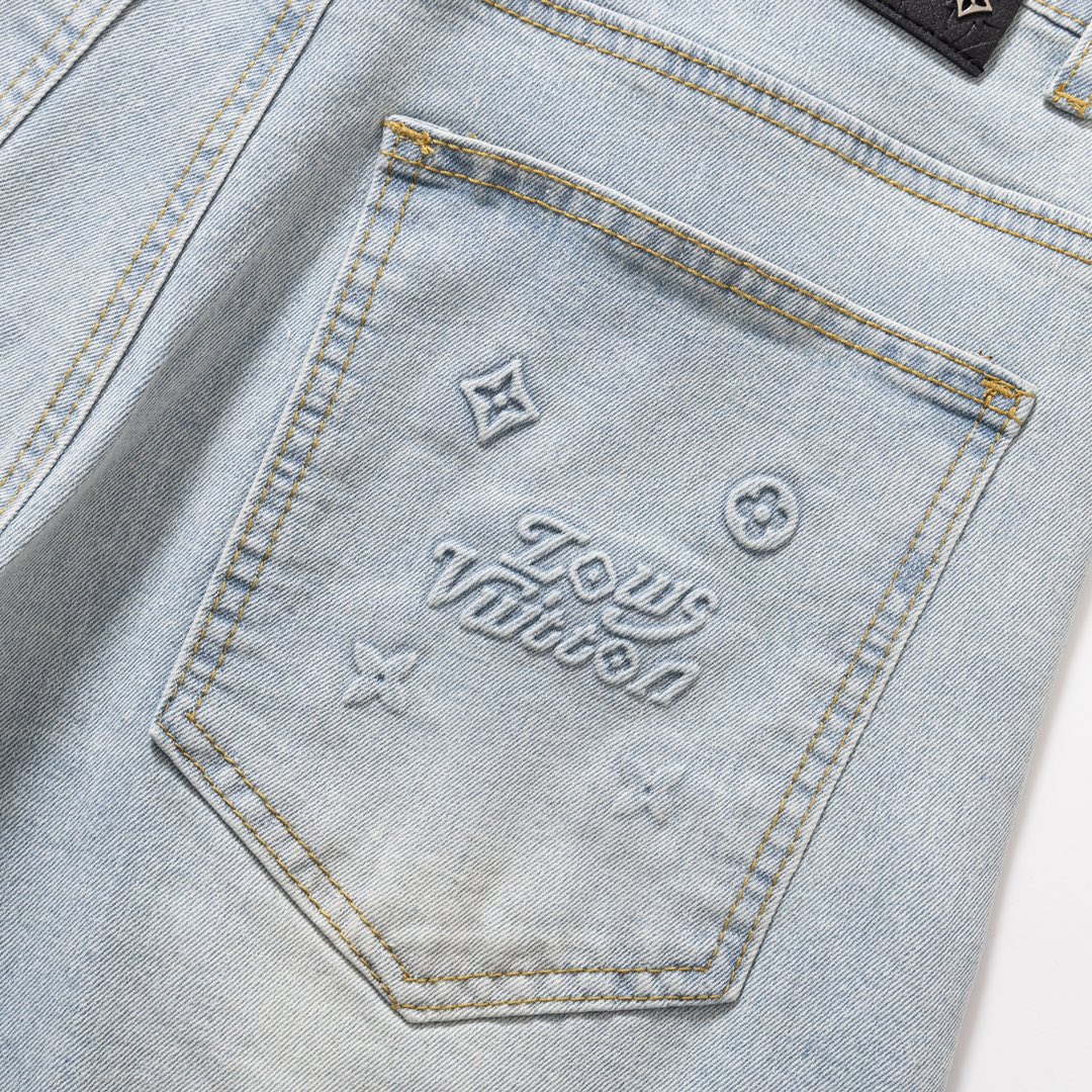 【LOUIS VUITTON  公式旗艦店】ルイヴィトン  ジーパン  ご好評に付き再入荷  240830