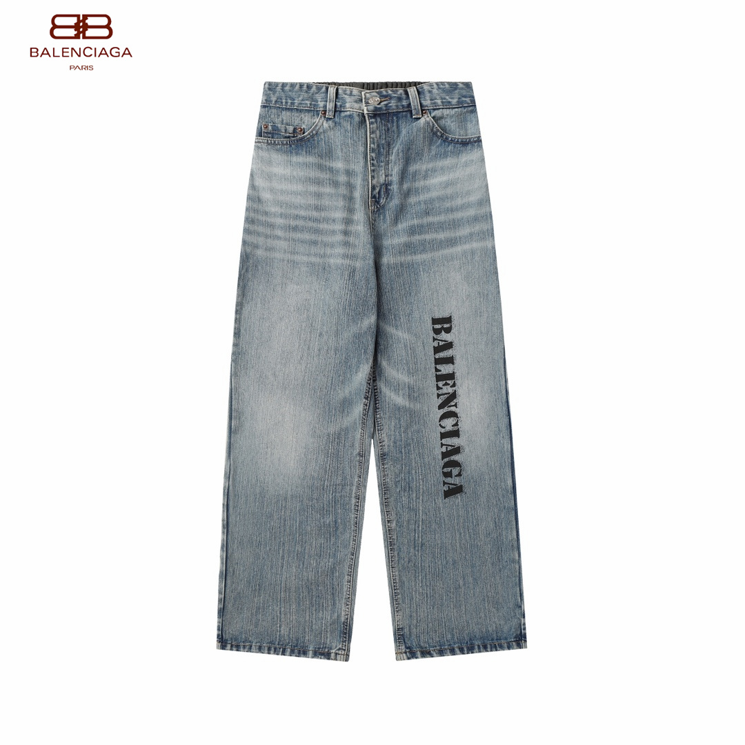 【BALENCIAGA 公式旗艦店】バレンシアガ  ジーパン  ご好評に付き再入荷  240830