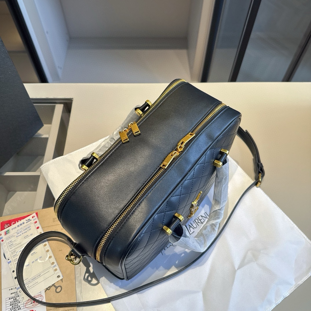 【YSL SAINT LAURENT 公式旗艦店】サンローラン  旅行かばん 当日出荷 好評に付き再入荷！31*19*13CM 240722