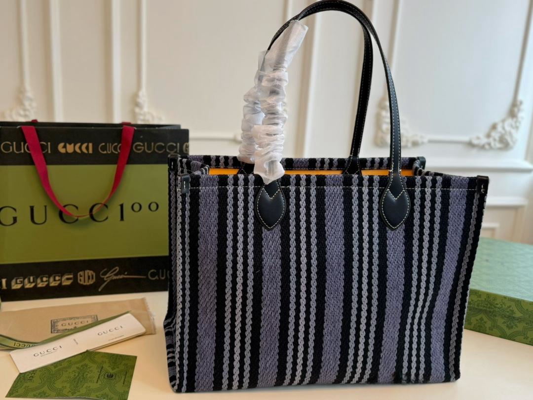 【GUCCI 公式旗艦店】グッチ ハンドバッグ 当日出荷 好評に付き再入荷！40*28CM  240724