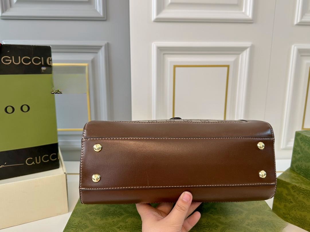 【GUCCI 公式旗艦店】グッチ ハンドバッグ 当日出荷 好評に付き再入荷！30*23CM  240724