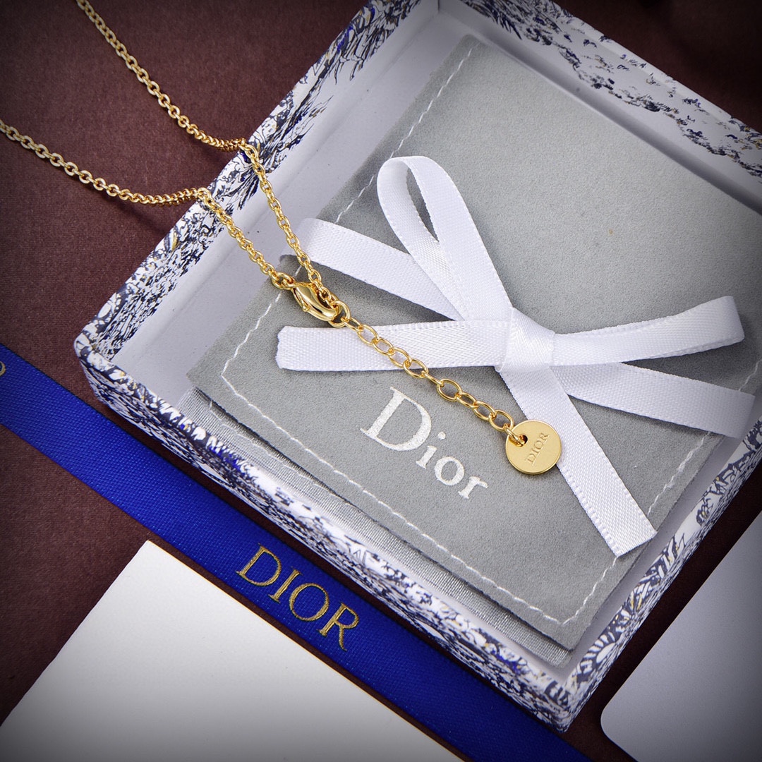 【DIOR】ネックレス、新しいネックレス万能シンプルファッションオーナメント 240730