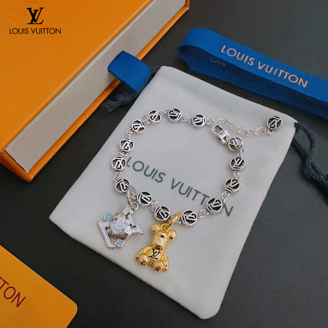 【LOUIS VUITTON】ブレスレット、ファッションシンプルなスタイル 240728