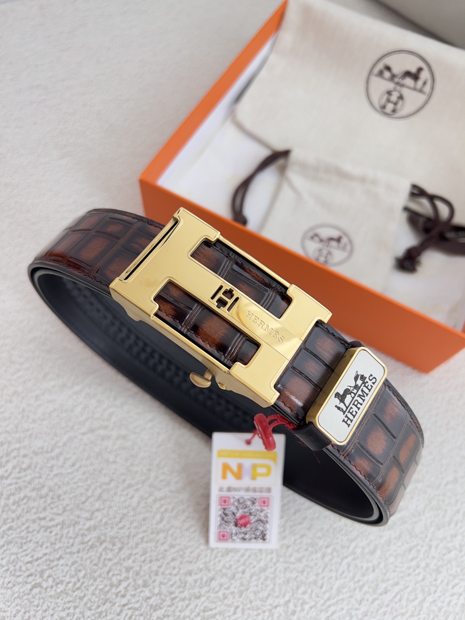 【Hermès】(エルメス) 3.5cmベルト メンズ 240903