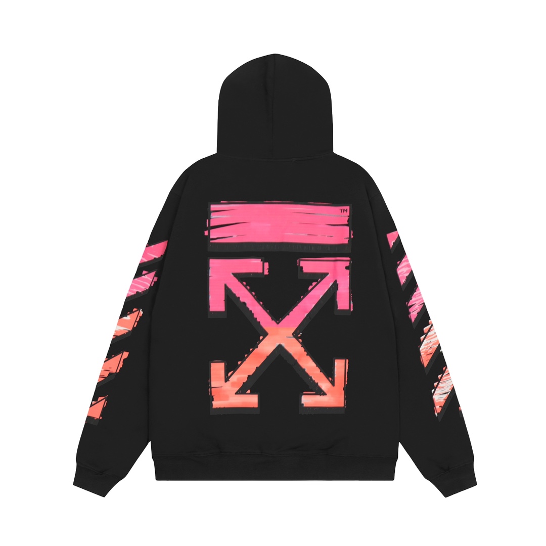 【OFF-WHITE  公式旗艦店】オフホワイトパーカースウェットご好評に付き再入荷 240806